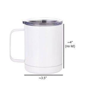 10 Oz Stainless Steel Workshop Mug